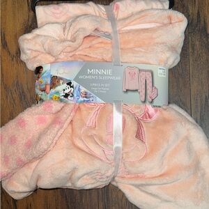 Disney Minnie Women's Sleepwear Set - Pink